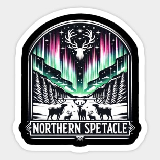 Northern Spectacle - Reindeer Herd Sticker
